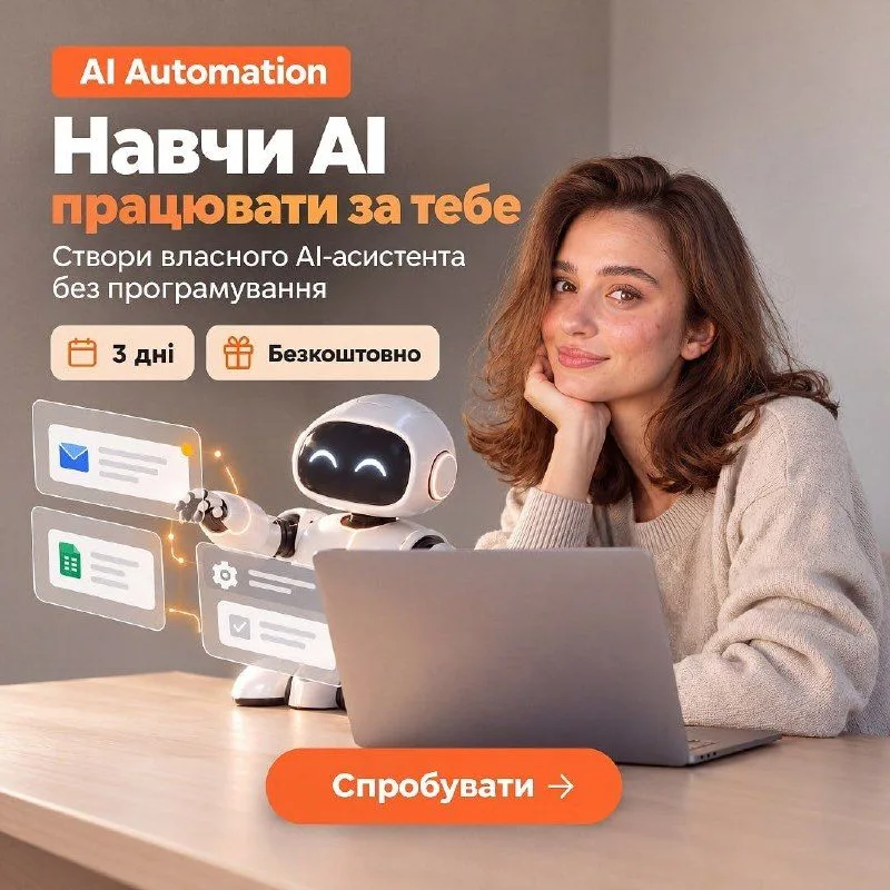 GoIT проведе безкоштовний інтенсив з AI-автоматизації без програмування
