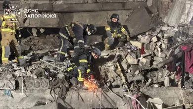 У Запоріжжі завершили пошуково-рятувальні роботи після авіаудару РФ по житловому будинку