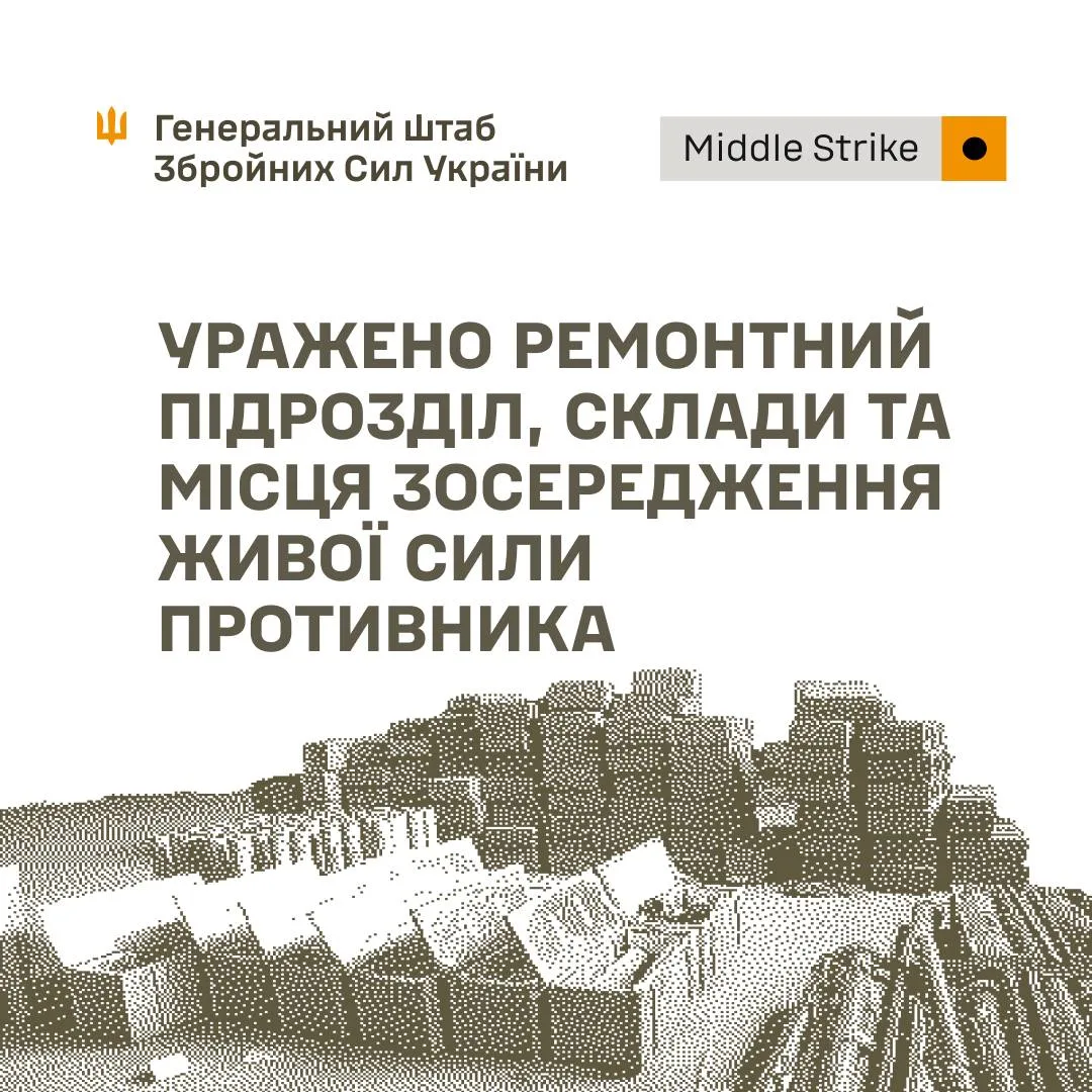 Сили оборони України вдарили по ремонтному підрозділу, складах і живій силі окупантів на Донбасі