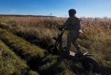Українська компанія представила електросамокат для потреб сил оборони