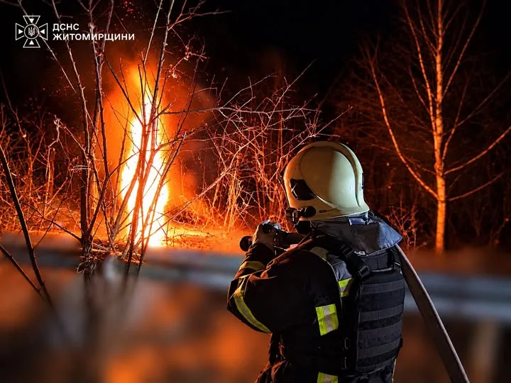 На Житомирщині обстріляно об’єкти залізничної інфраструктури