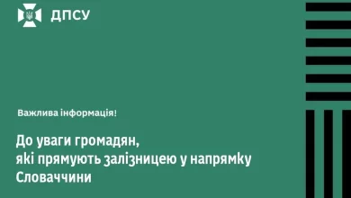 Тимчасове припинення залізничного сполучення з Словаччиною через станцію Чоп 12–13 жовтня