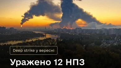 Сили оборони у вересні вразили десятки об’єктів паливної й військової інфраструктури РФ
