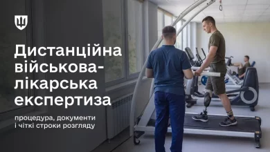 Військові, які лікуються за кордоном, зможуть дистанційно пройти ВЛК