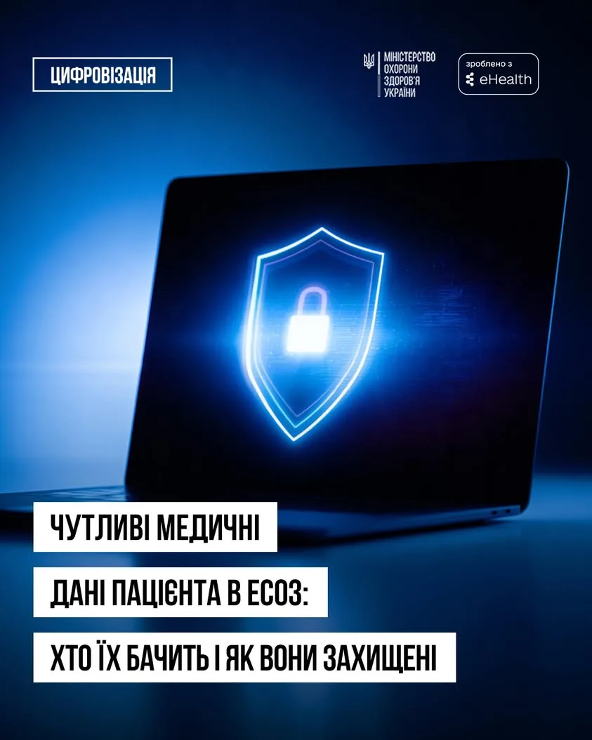Чутливі медичні дані в ЕСОЗ: хто має доступ і як вони захищені