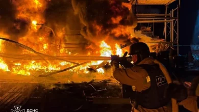 Нічна атака РФ по Умані: поранено п’ятьох людей, сталися три пожежі
