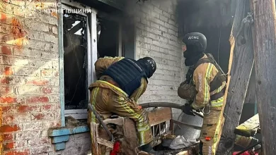 Російські удари по Чернігівщині спричинили пожежі та поранення жінки