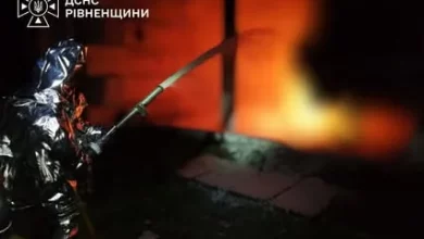 На Рівненщині після російської атаки сталася пожежа на енергооб’єкті