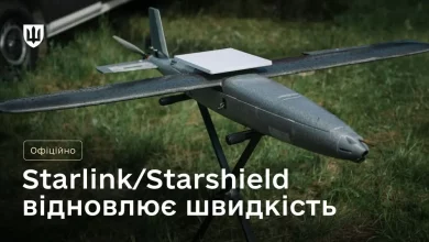 Міноборони повідомило про відновлення швидкості роботи Starlink/Starshield