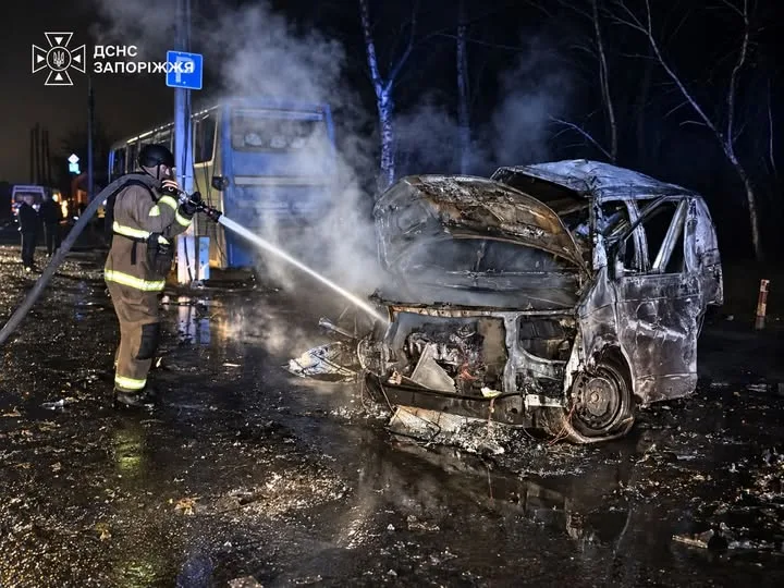 У Запоріжжі четверо поранених внаслідок російських ударів по місту