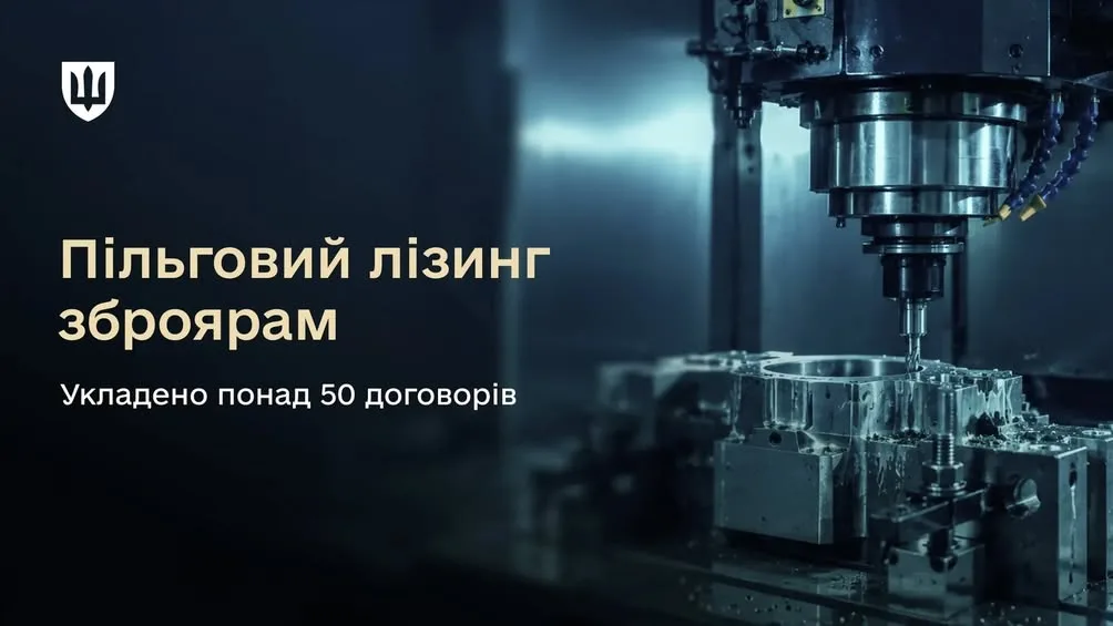 Пільговий лізинг відкрили для критично важливих підприємств оборонно-промислового комплексу
