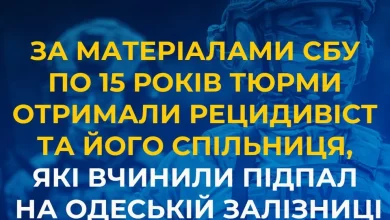 В Одесі двох російських агентів засудили до 15 років за підпал об’єкта Укрзалізниці