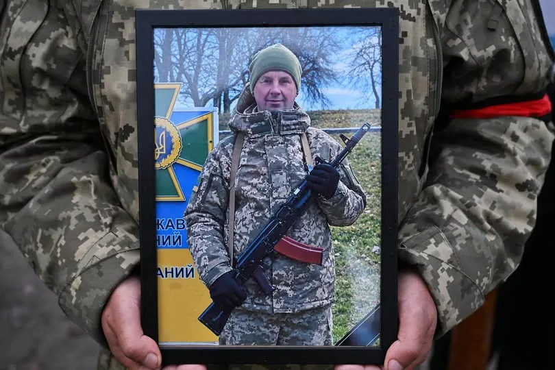 На Львівщині попрощалися з полеглим прикордонником Михайлом Кострубою