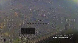 210-й окремий штурмовий полк атакував тил окупантів у Донецьку дроном
